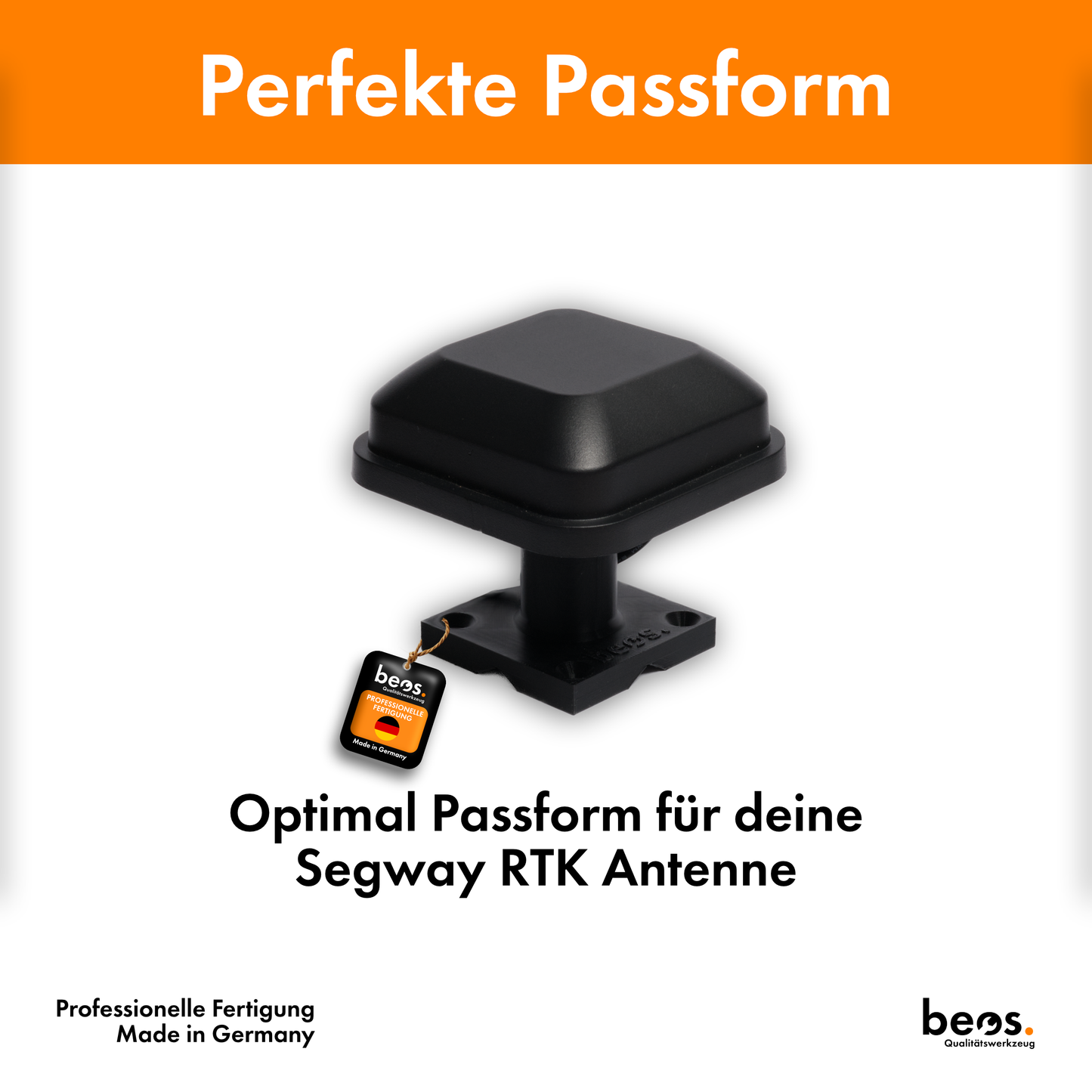 beos® Bodenhalterung für Segway Navimow RTK-Antenne