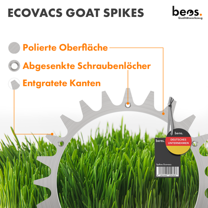 beos® stainless steel spikes