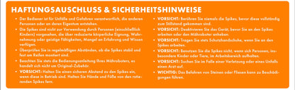 beos® Edelstahl Spikes